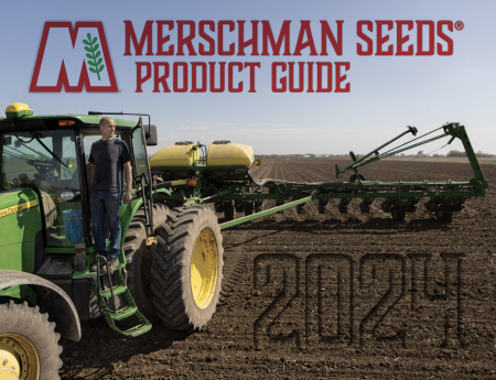 Cover Photo for View or Download the 2024 Merschman Seeds Product Guide